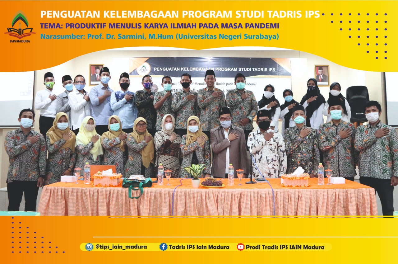 TIPS GELAR SEMINAR PRODUKTIF MENULIS ILMIAH PADA MASA PANDEMI 