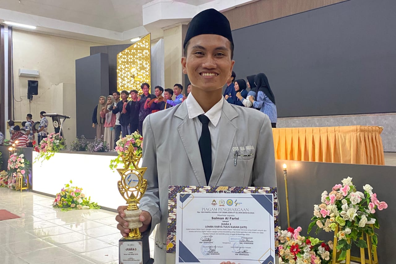 Mahasiswa Tadris IPS IAIN Madura Raih Juara 3 LKTI Dekan Cup IV