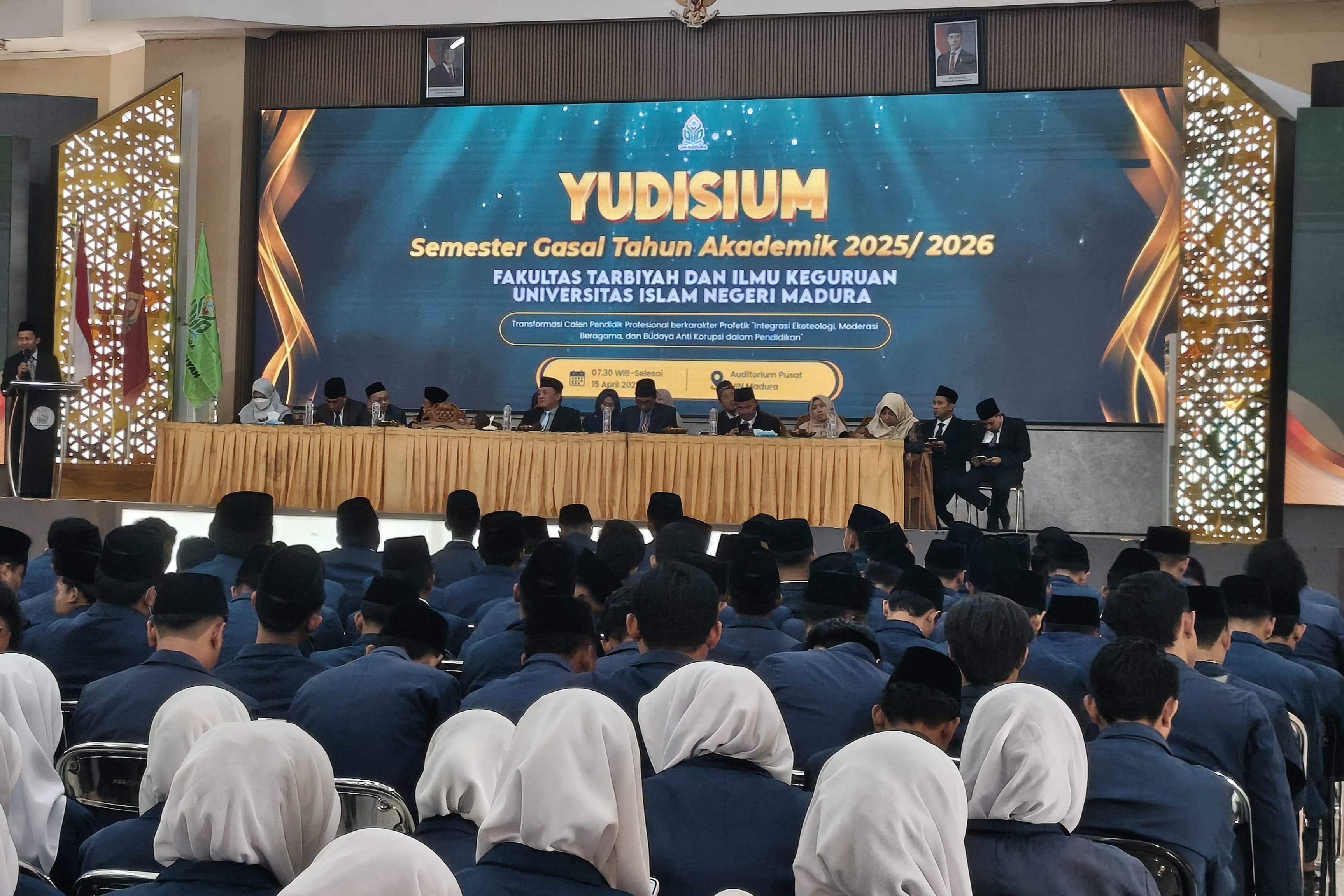 Yudisium FTIK UIN Madura:  Wujudkan Calon Pendidik Profesional Berkarakter Profetik