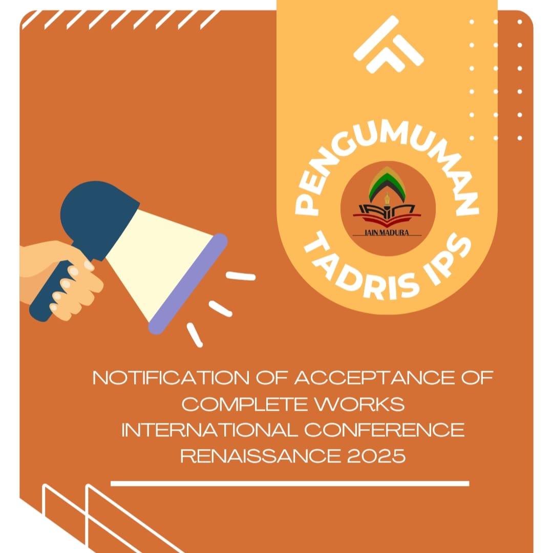 Notification of Acceptance of Complete Works International Conference Renaissance 2025