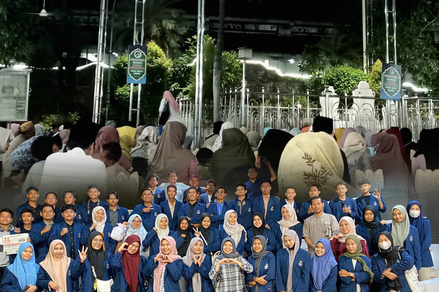 Mahasiswa Tadris IPS IAIN Madura Gelar Kunjungan Religi ke Makam Sunan Ampel dalam Rangka PLK