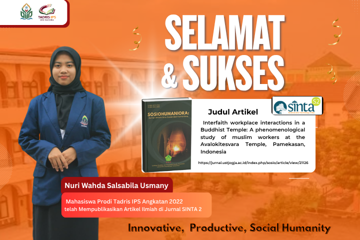 Mahasiswa Tadris IPS FTIK UIN Madura Raih Prestasi Gemilang, Publikasikan Artikel di Jurnal SINTA 2
