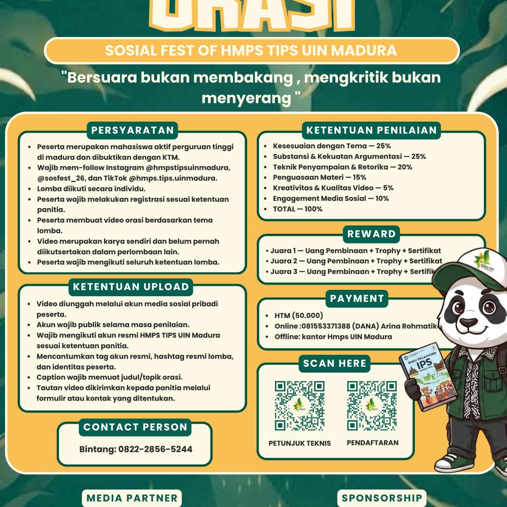 LOMBA ORASI