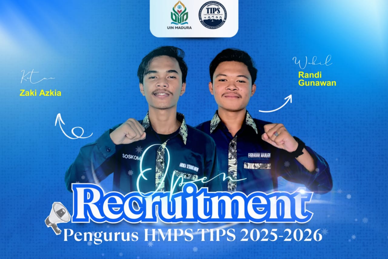 Open recruitment Pengurus HMPS TIPS Periode 2025-2026