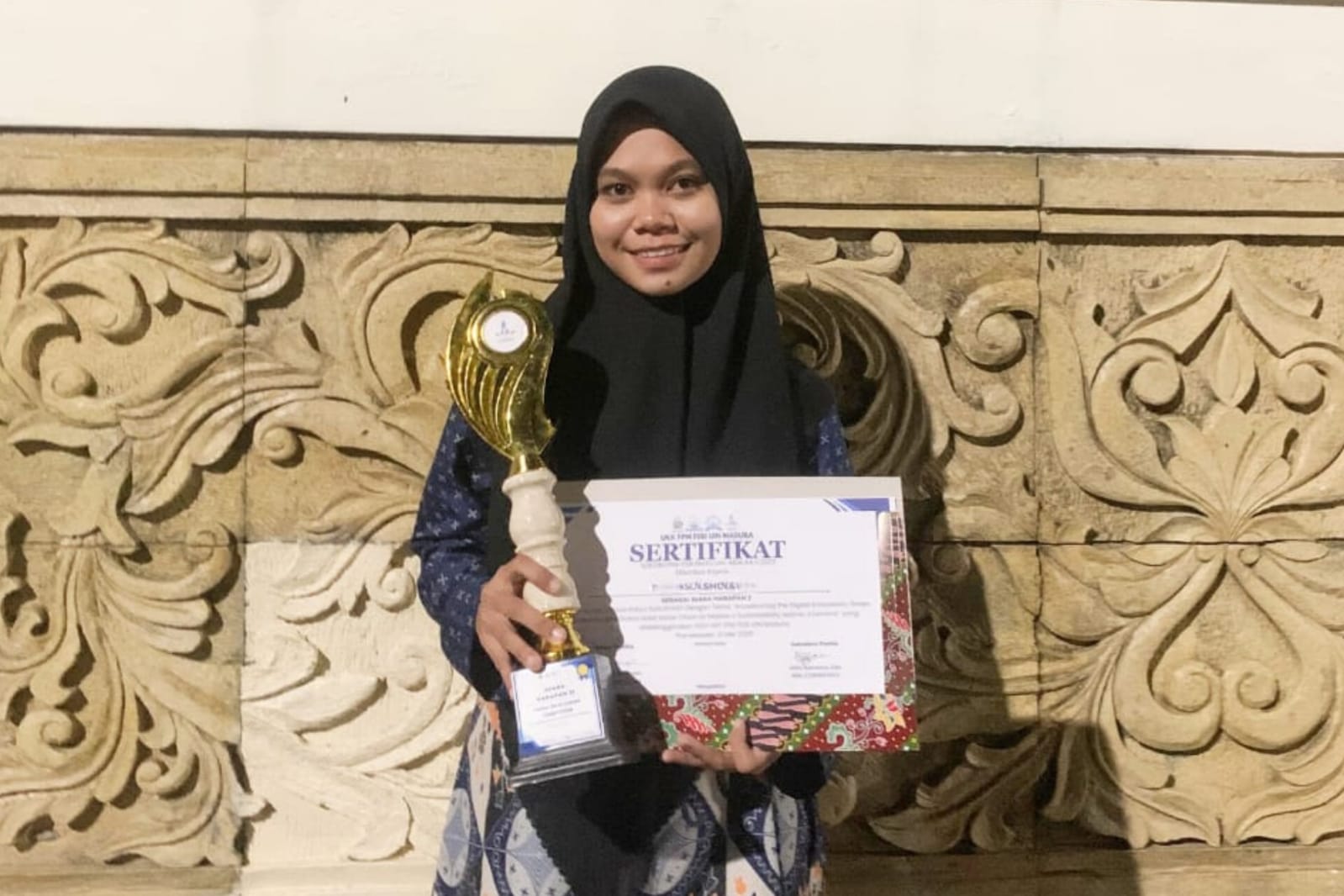 Mahasiswa Tadris IPS Berprestasi Raih Juara Harapan II Lomba Karya Tulis Ilmiah Nasional, Usung Ide Ekonomi Kreatif Berbasis Desa